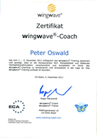 Zertifikat Wingwave